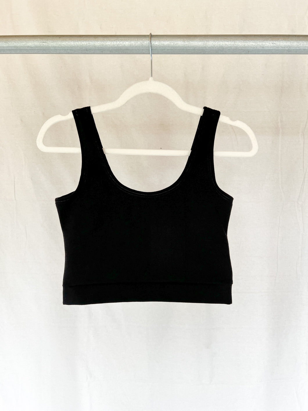 Handmade Bra Top - Black